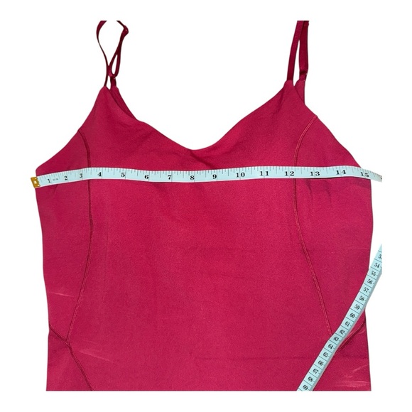 Lululemon Align Waist-Length Cami Tank, C/D Cup, Magenta Smoke, Size 10 NWT - Picture 5 of 7